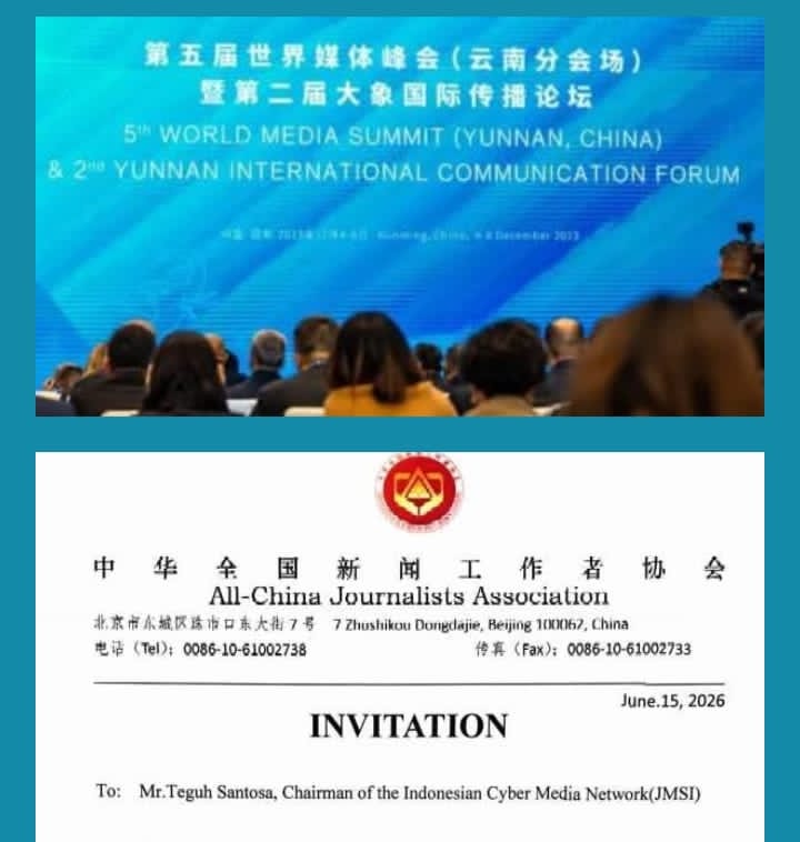 Pantun Mursyid Sonsang Mengantar JMSI ke Konferensi Media di China