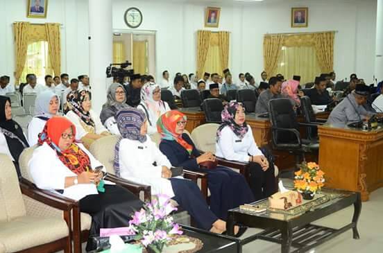 Paripurna DPRD Dalam Rangka Pembahasan LKPD 2016 Sukses