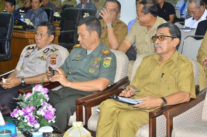 Paripurna Penyampaian Tanggapan Fraksi DPRD Batanghari Sukses