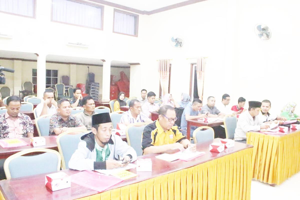 Parpol Dibekali Pelaporan Pertanggungjawaban Keuangan