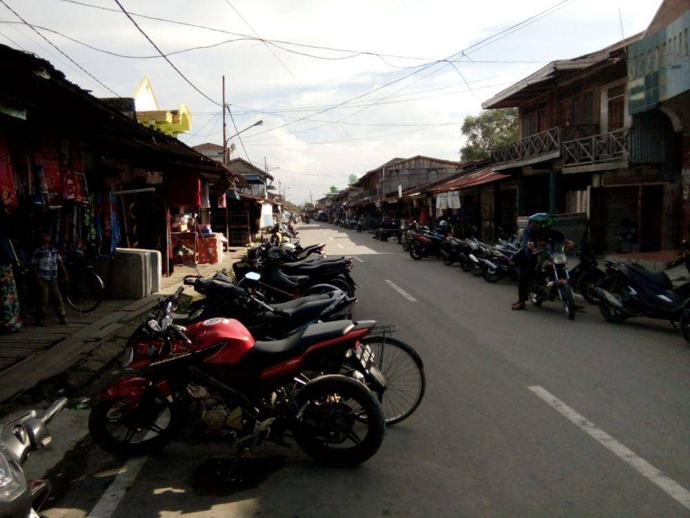 Pasar PJ Parit Sari tak Seramai Dulu Lagi