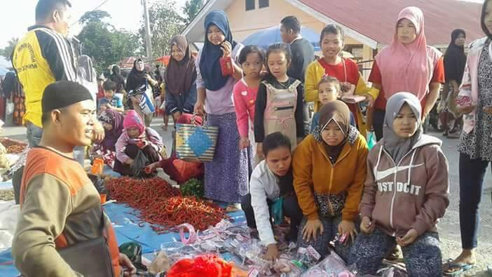 Pasar Rakyat Jajakan Minggu, Ramai Dikunjungi