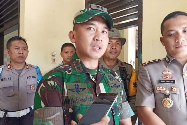 Pasca Pengrusakan Mapolsek Batin XXIV, Dandim 0415/BTH Minta Masyarakat Jangan Main Hakim Sendiri