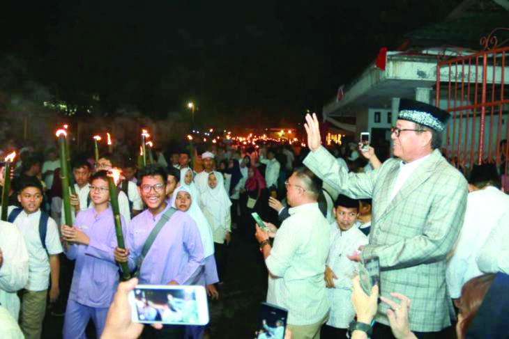 Pawai Obor Sambut Tahun Baru Islam 1440 H