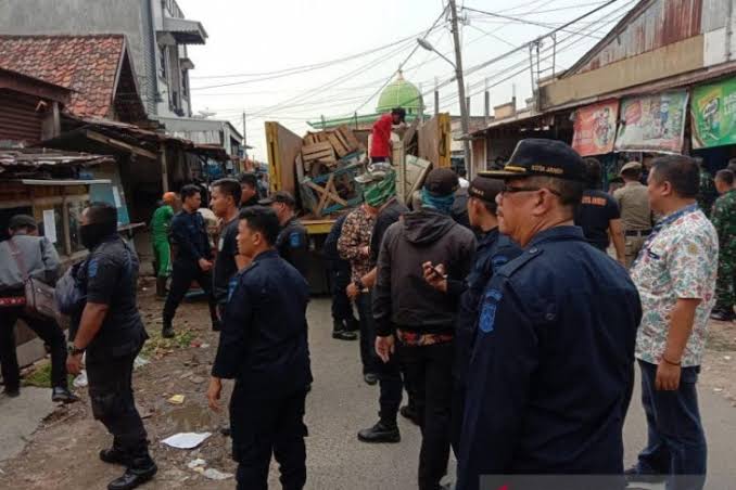Pedagang Gang Siku Ngadu ke DPRD Kota Jambi