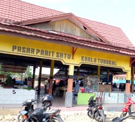 Pedagang Pasar Parit 1 Segera Ditertibkan