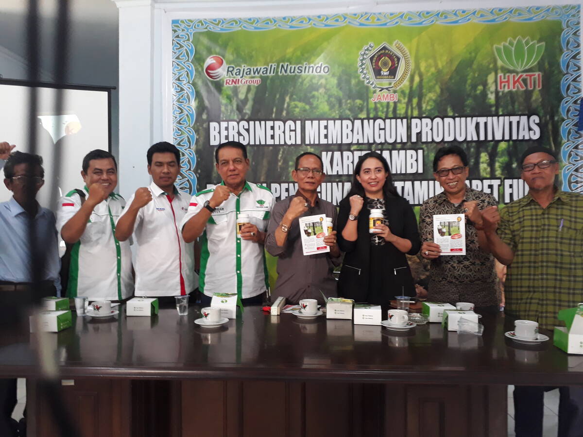 Peduli Kesejahteraan Petani, HKTI Jambi Jalin Kerjasama Karet Full