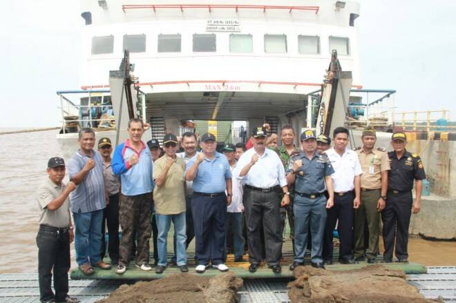 Pelabuhan Roro Siap Dioperasikan
