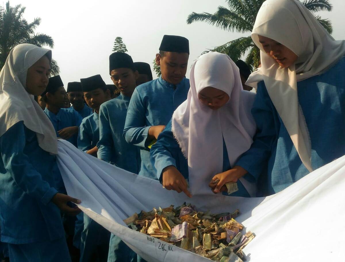 Pelajar Jambi Gelar Doa Korban Gempa Lombok