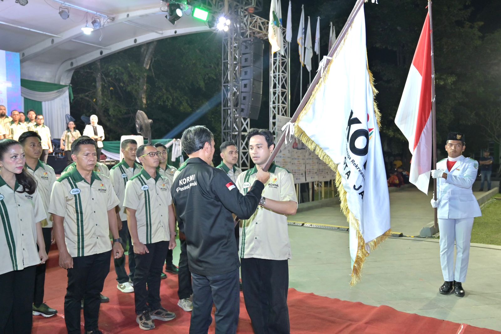 Pelantikan Meriah, Diza Hazra Aljosha Pimpin KORMI Kota Jambi