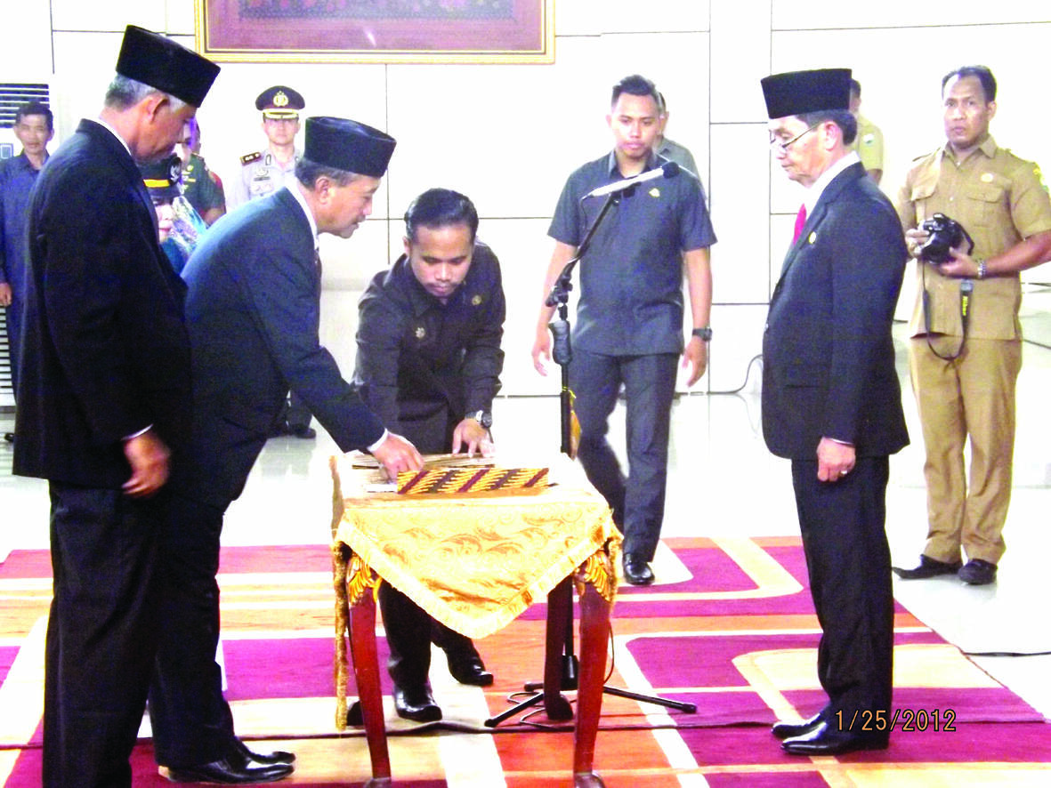 Pelantikan Pejabat Muarojambi Berlangsung Khidmad