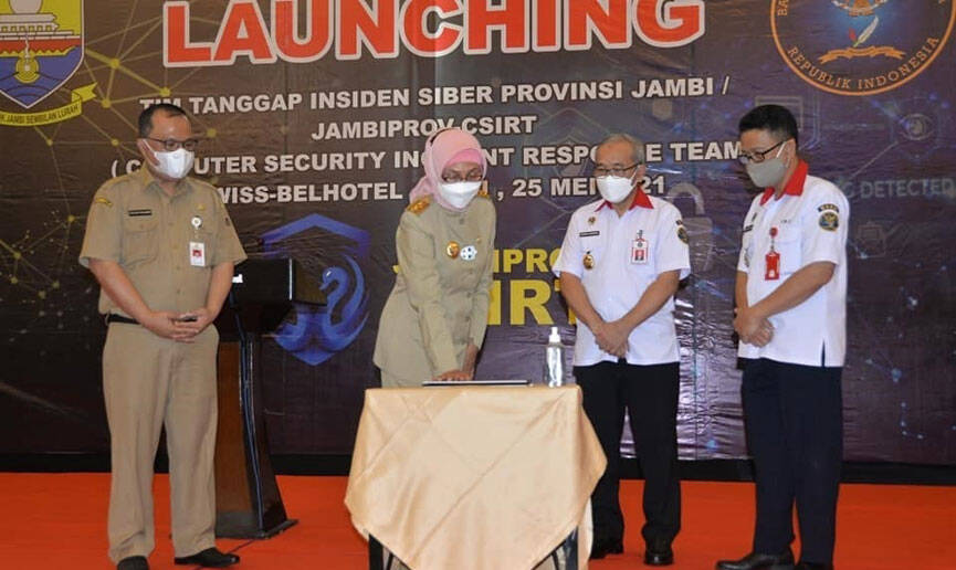 Peluncuran Tim Tanggap Insiden Siber
