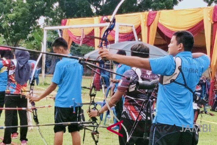 Pemanah Nasional Borong Medali Emas Porprov Jambi