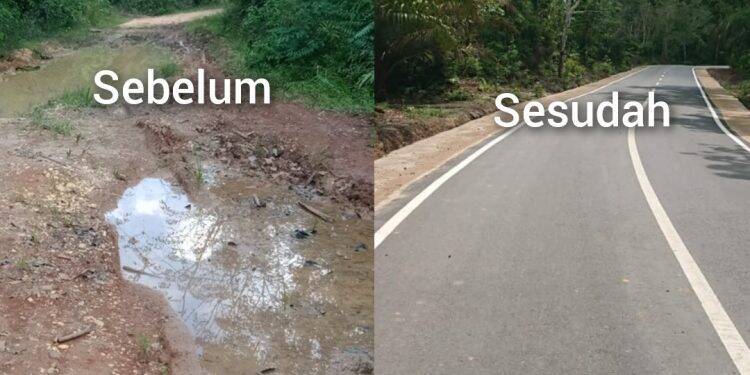 Pembangunan Infrastruktur Begitu Terasa Sejak Dipimpin Fadhil-Bakhtiar