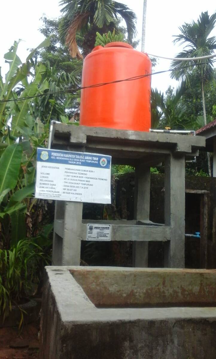 Pembangunan Sumur Bor di Desa Bukit Tempurung Diduga Ada Unsur Korupsi