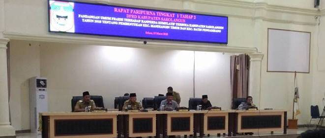 Pemekaran Kecamatan di Sarolangun Tengah ‘Digodok’