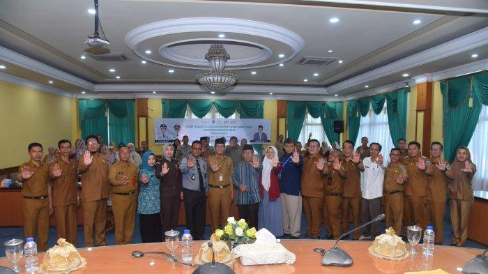 Pemkab Batanghari Gelar Rapat Gugus Tugas Kabupaten Layak Anak