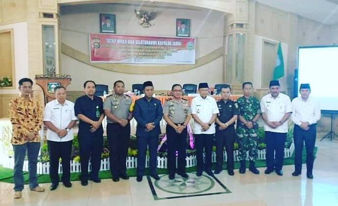 Pemkab Sarolangun Beserta Jajaran Sambut Kunjungan Kapolda Jambi