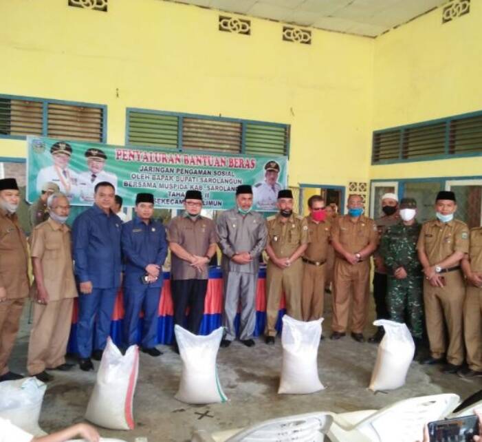 Pemkab Sarolangun Salurkan Bantuan JPS Tahap II