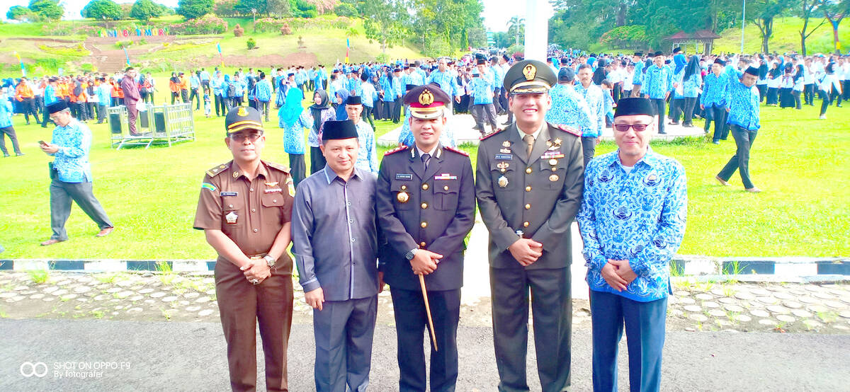 Pemkab Tanjabtim Upacara Gabungan di Hari Kesaktian Pancasila