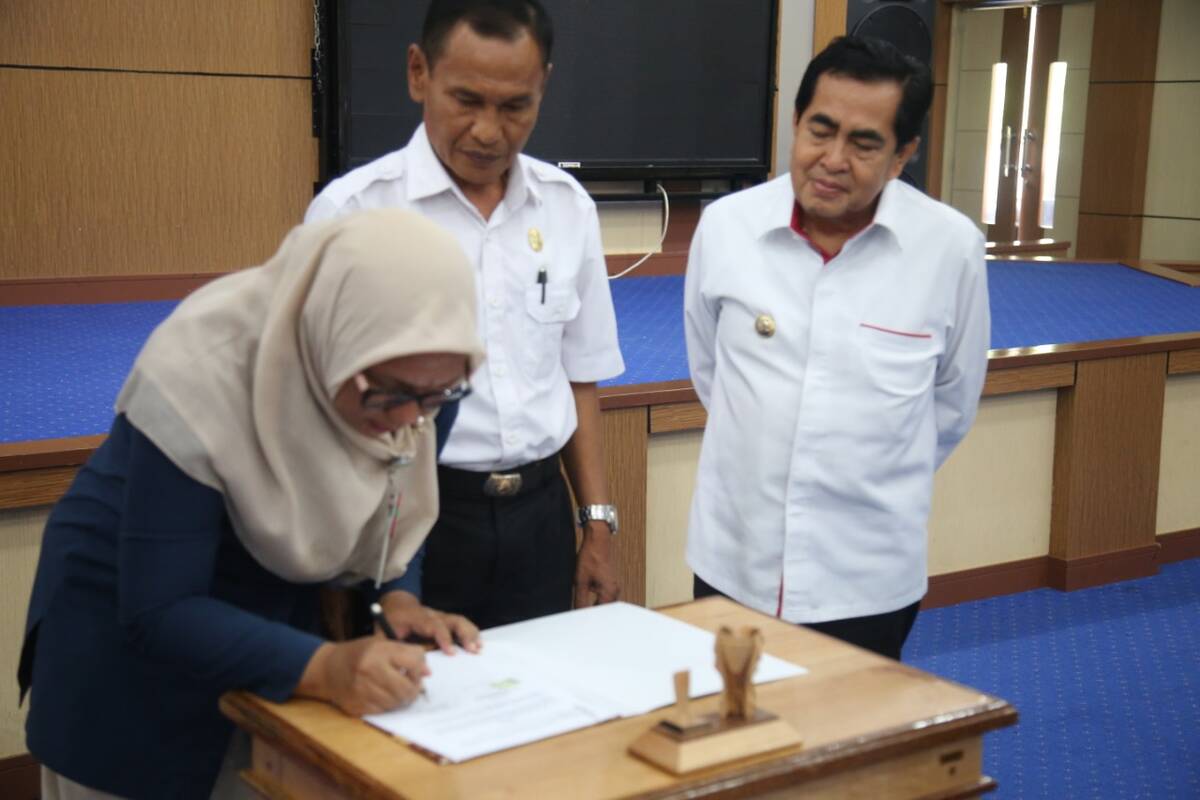 Pemko Sungaipenuh Tandatangani MoU dengan BPJS Kesehatan