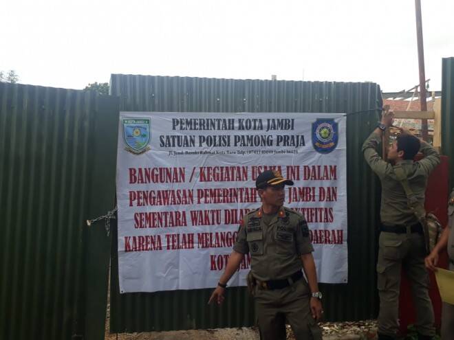 Pemkot Jambi Hentikan Sementara Pembangunan Restoran Cepat Saji