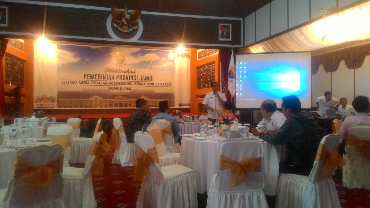 Pemprov Gelar Silaturahmi Bersama Insan Pers Diskusi Pembangunan