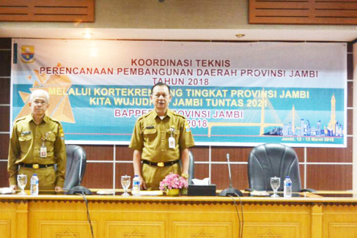 Pemprov Jambi Bahas Usulan Pembangunan Kabupaten-Kota