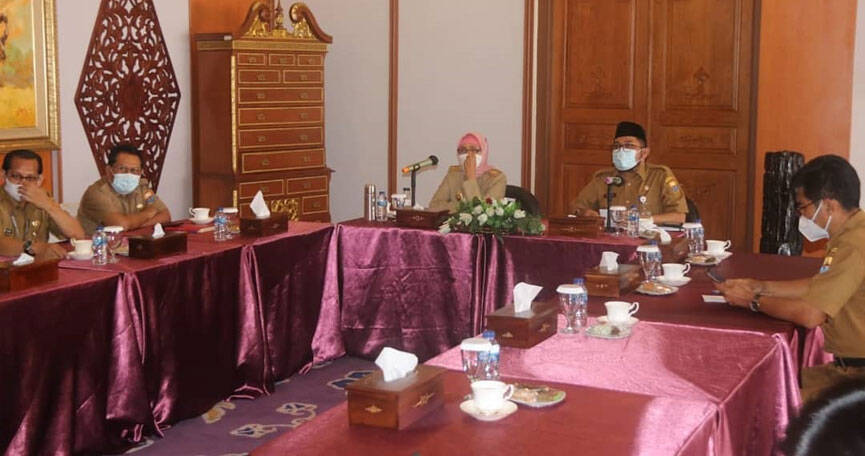 Pemprov Jambi Gelar Rapat Evaluasi APBD Triwulan II 2021