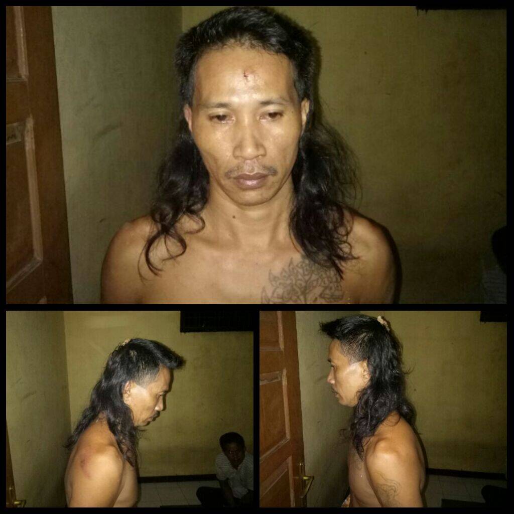 Pencuri Sapi Bawa Sajam Tantang Polisi