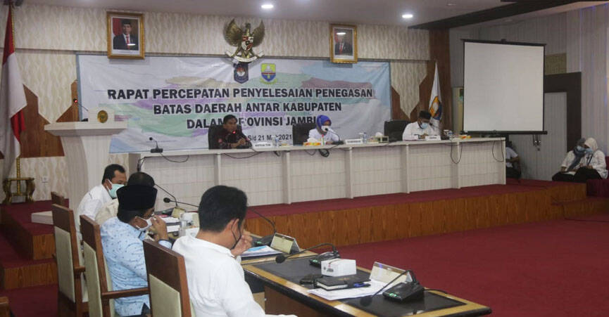Penyelesaian Masalah Batas di Provinsi Jambi Harus Dipercepat