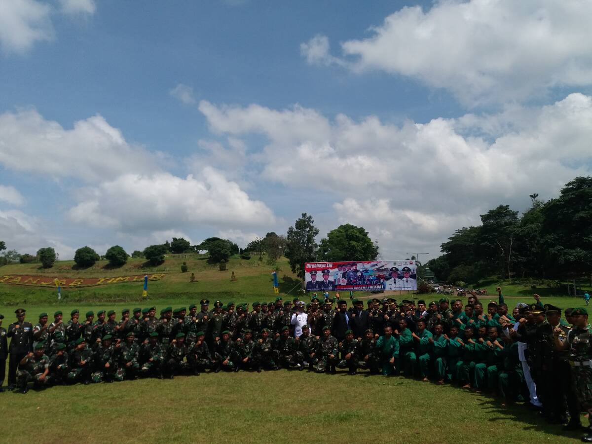 Peringati HUT TNI Ke-72, Kodim 0419/Tanjab Pusatkan di Tanjabtim