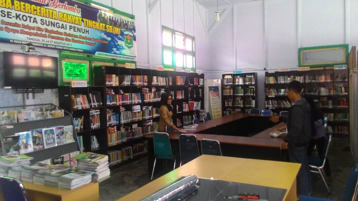 Perpustakaan Kota Sungaipenuh, Masih Minim Sarana dan Prasarana