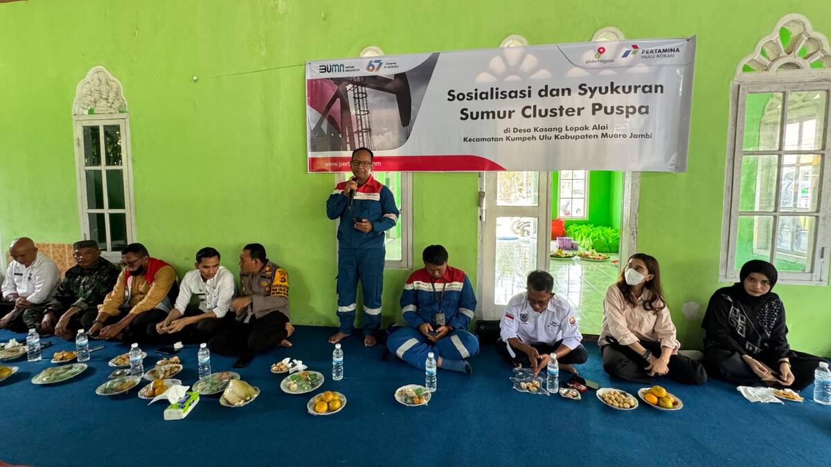 Pertamina EP Jambi Field Apresiasi Dukungan Masyarakat