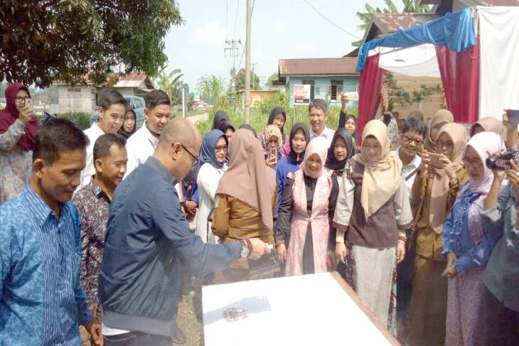 Pertamina EP Jambi Field Selenggarakan Pelatihan Batik Cap