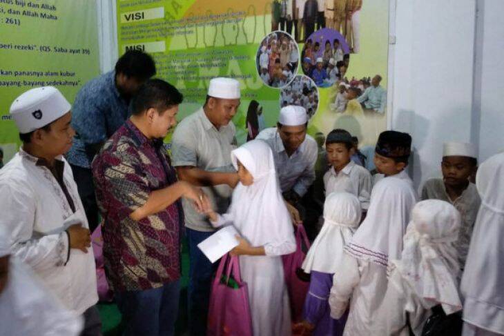 Petrochina Santuni Anak Yatim Di Empat Panti