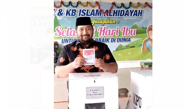 Pinto Jayanegara Nyoblos di TPS Merdeka