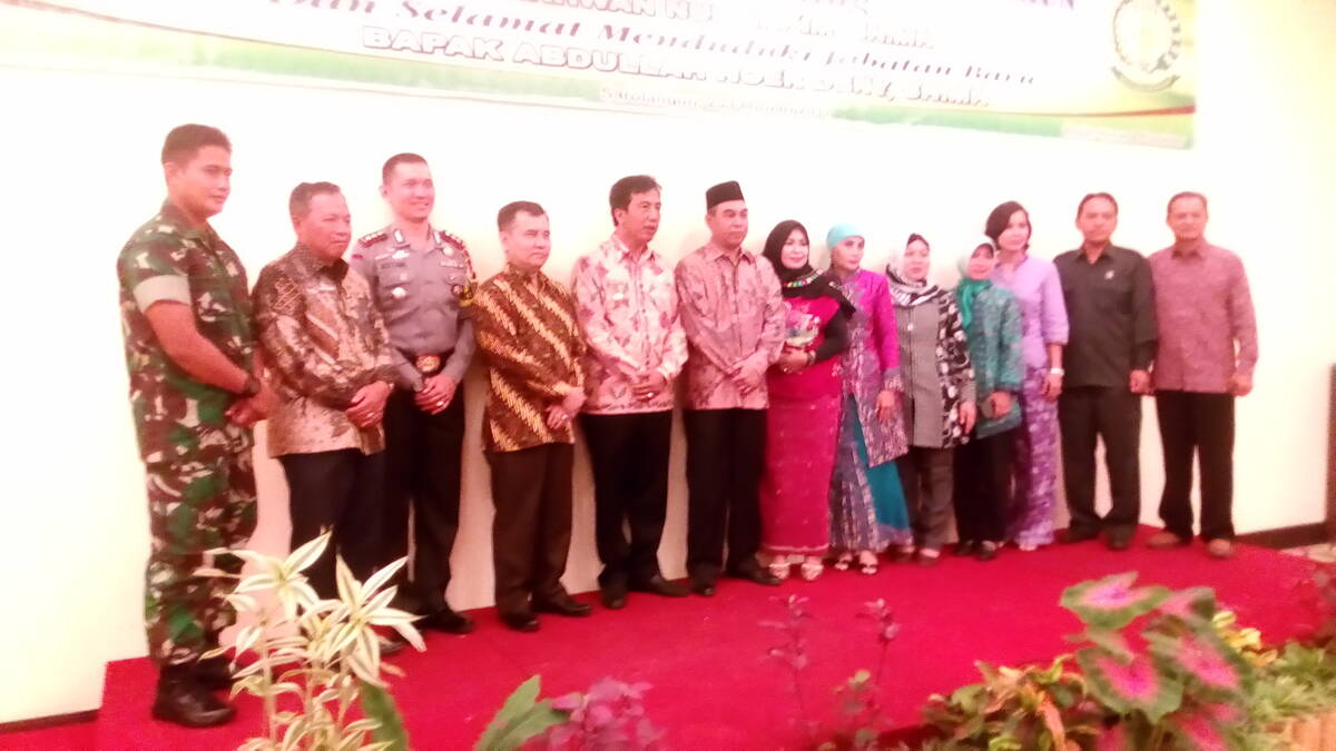 Pj Bupati Sarolangun Hadiri Pisah Sambut Kejari