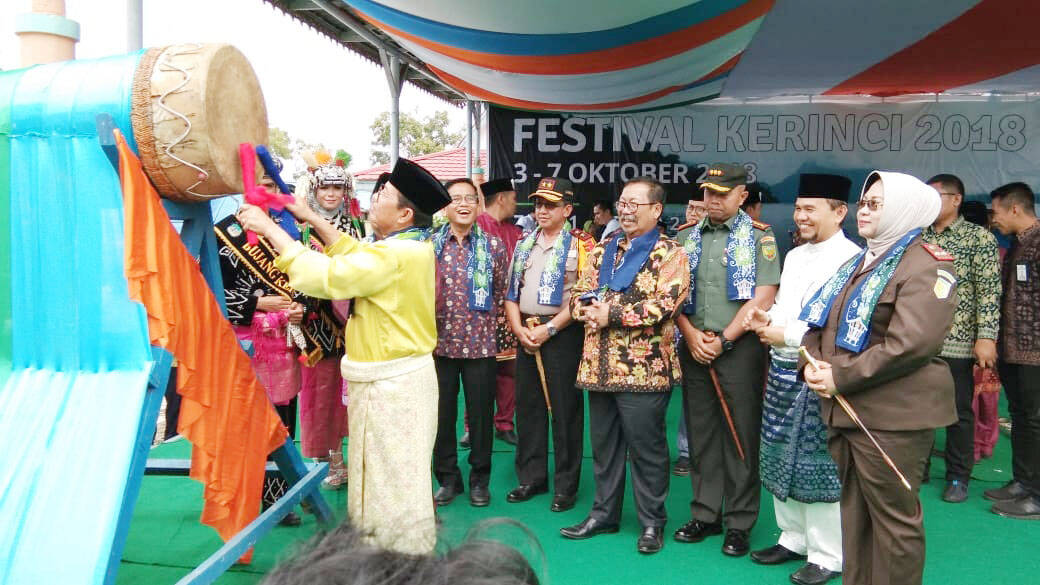 Plt Gubernur Jambi, Buka Pestival Kerinci ke XVII