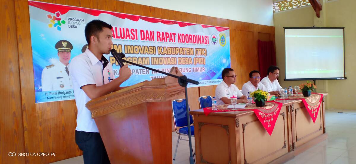 PMD Tanjabtim Gelar Evaluasi dan Rapat Koordinasi TIK PID