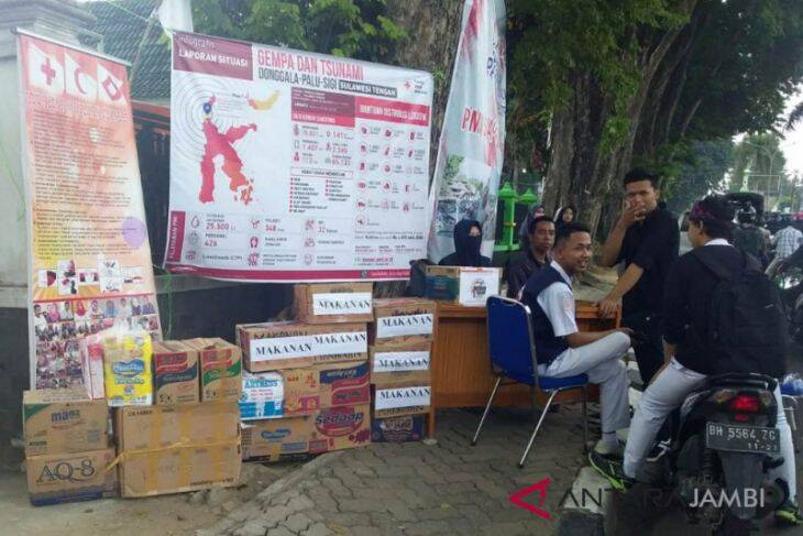 PMI Dirikan Posko Penggalangan Bantuan Untuk Palu
