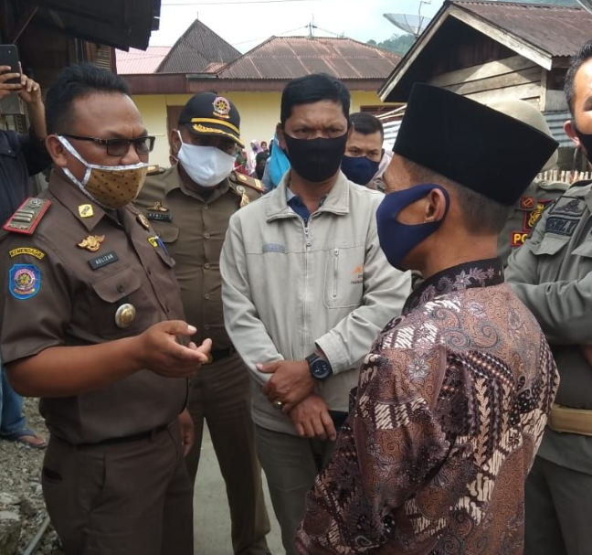 Pol PP Kerinci Bubarkan Pesta Pernikahan di Air Hangat Timur