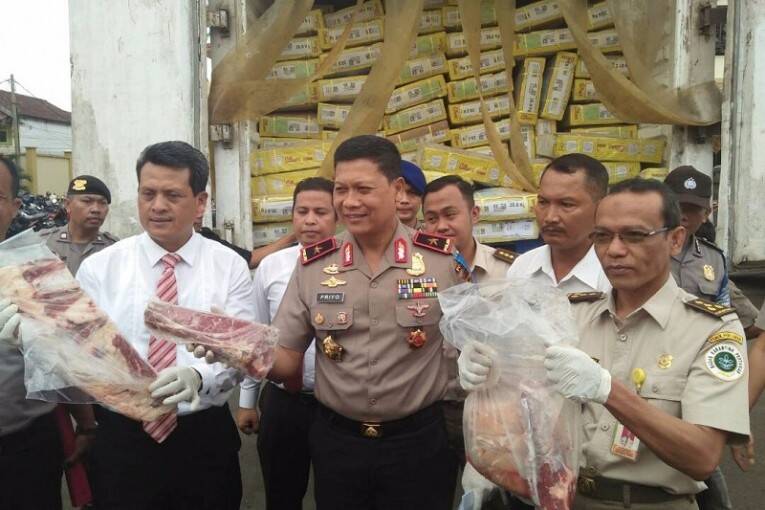 Polda Gelar Perkara Kasus Daging Beku