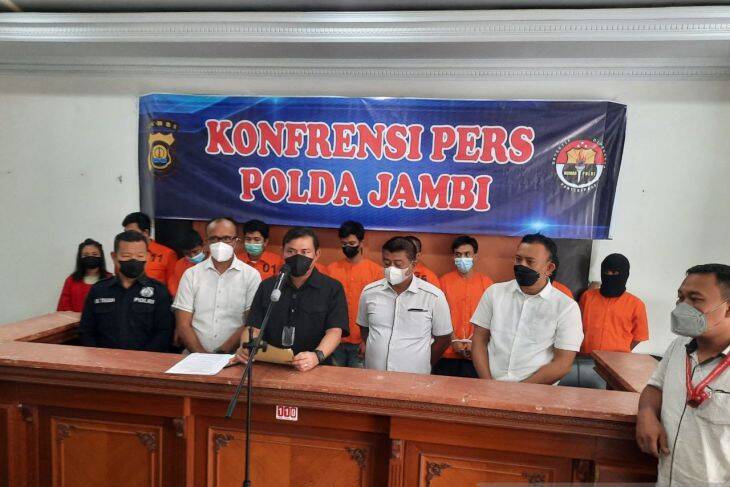 Polda Jambi Bekuk 119 Pelaku Narkoba