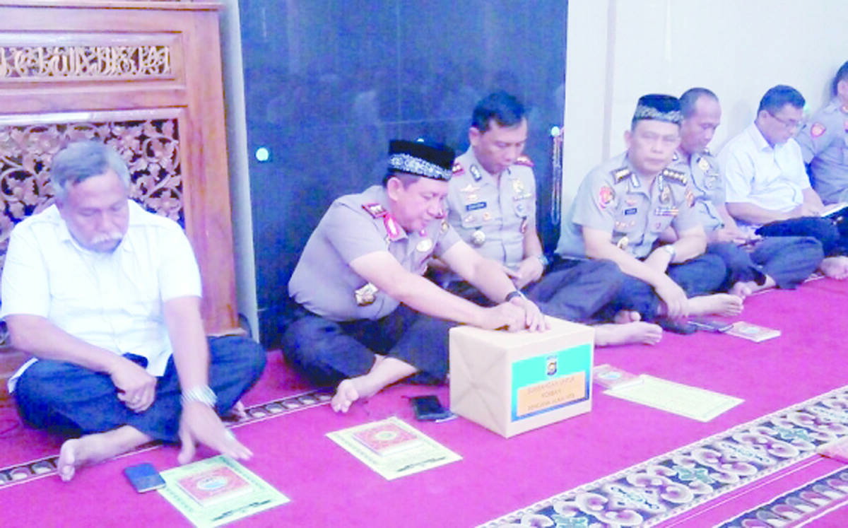 Polda Jambi Gelar Doa Untuk Lombok