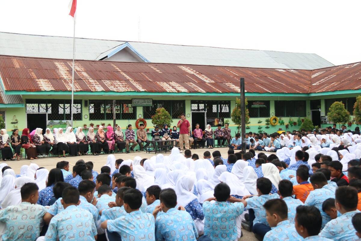 Polda Jambi Sosialisasikan Anti “Hoax” Ke Pelajar