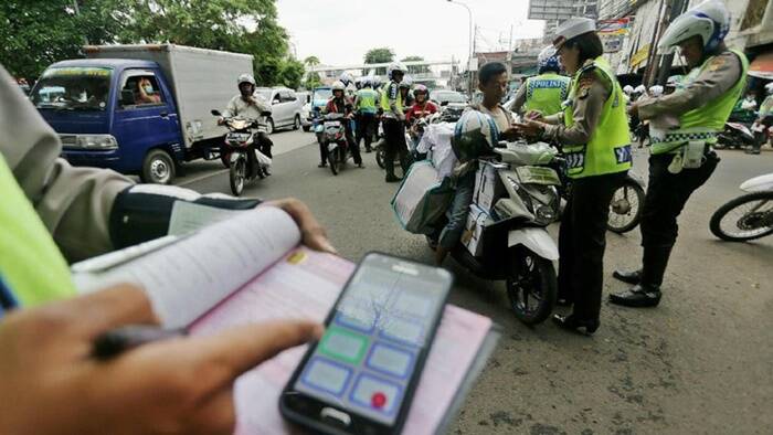 Polda Jambi Terapkan Sistem E-Tilang