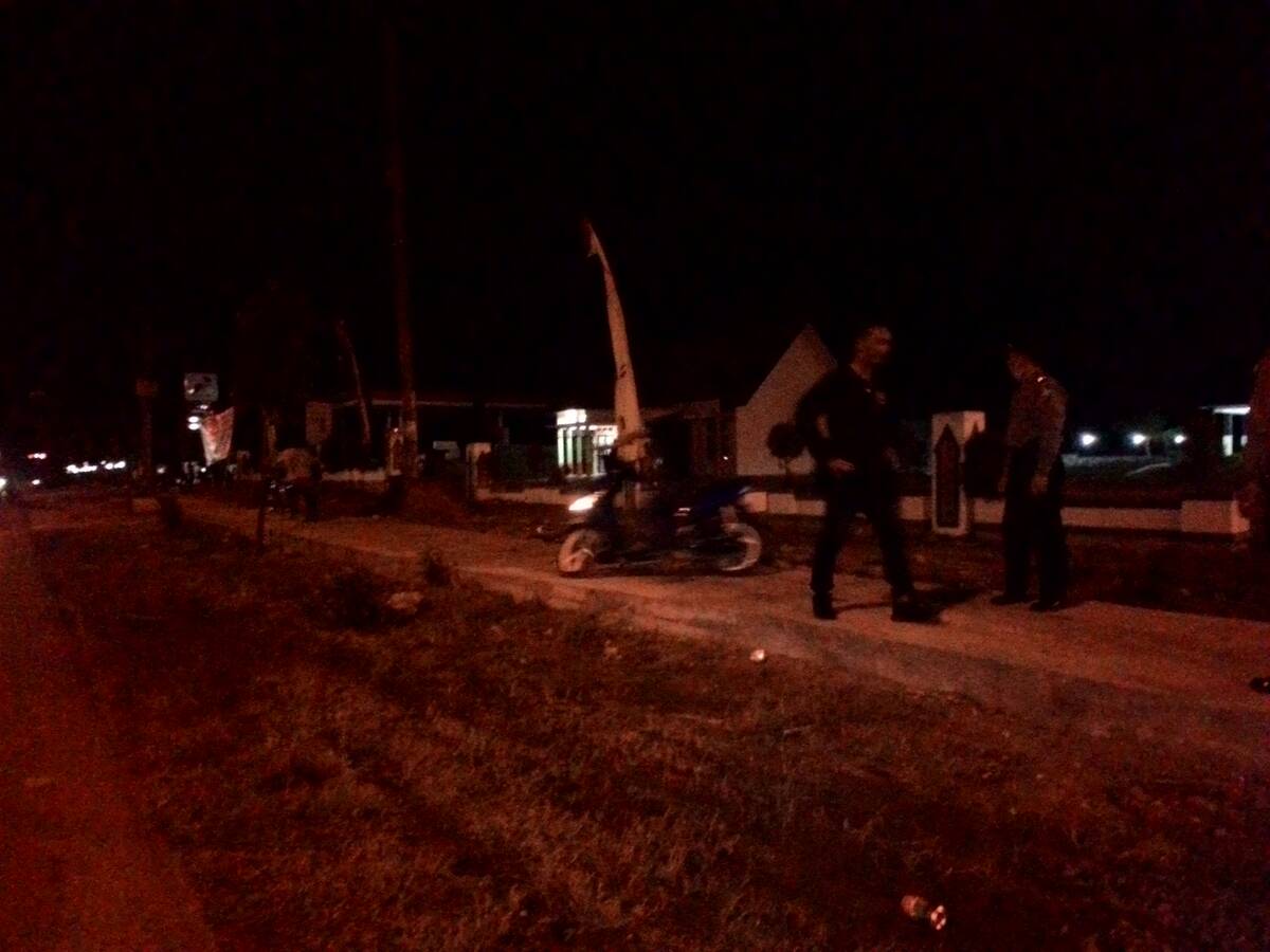 Polisi Bubarkan Paksa Pemotor Di Mesjid Agung Gunakan Knalpot Bising