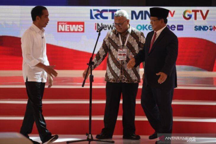 Polisi Jambi Kawal Kegiatan Nonton Bareng Debat Capres
