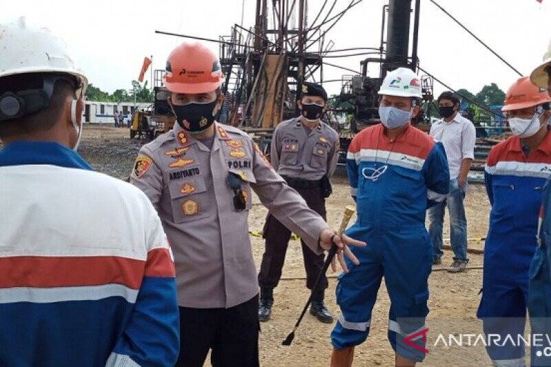 Polisi Selidiki Ledakan Sumur Pertamina Desa Lopak Alai